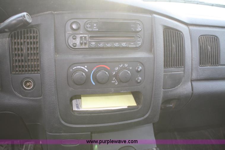 image for item 4796 2003 Dodge Ram 2500 quad cab pickup truck