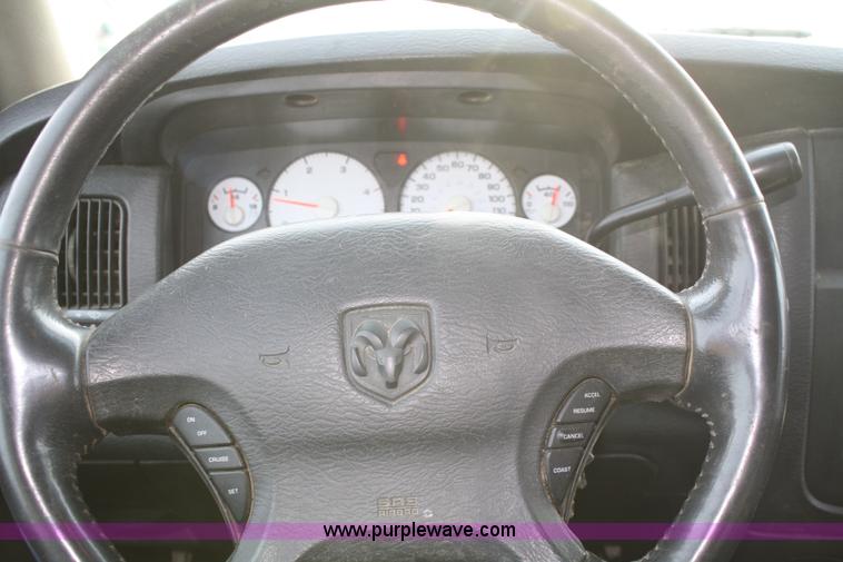 image for item 4796 2003 Dodge Ram 2500 quad cab pickup truck