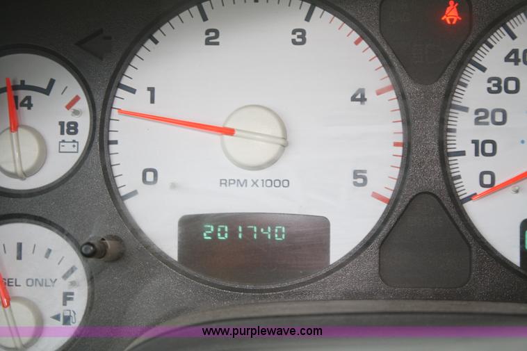 image for item 4796 2003 Dodge Ram 2500 quad cab pickup truck