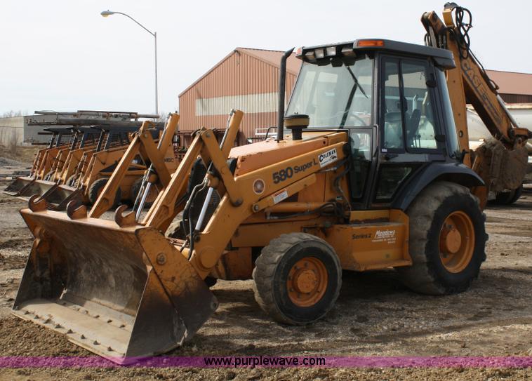 image for item 4963 1999 Case 580 Super L Series 2 backhoe
