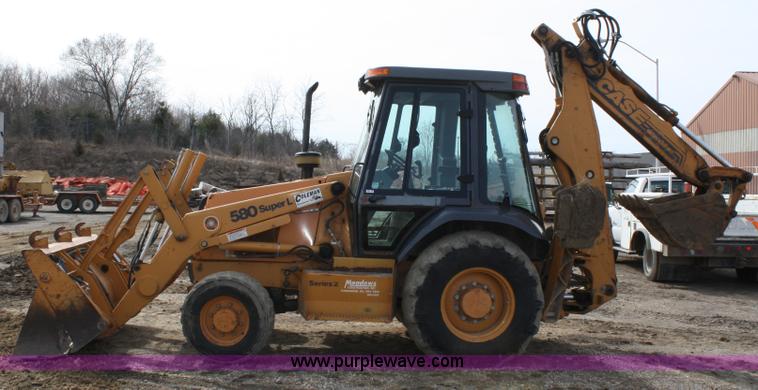 image for item 4963 1999 Case 580 Super L Series 2 backhoe