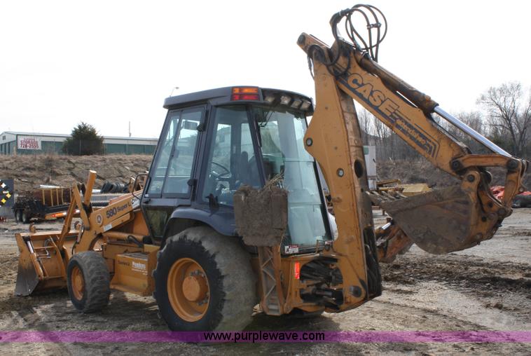 image for item 4963 1999 Case 580 Super L Series 2 backhoe