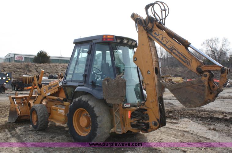 image for item 4963 1999 Case 580 Super L Series 2 backhoe