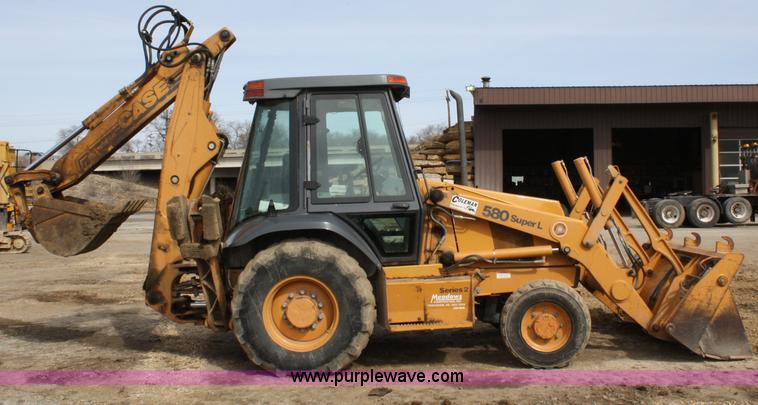 image for item 4963 1999 Case 580 Super L Series 2 backhoe