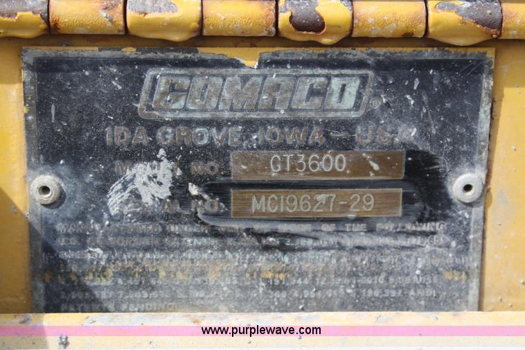 image for item 4965 Gomaco GT3600 curb machine