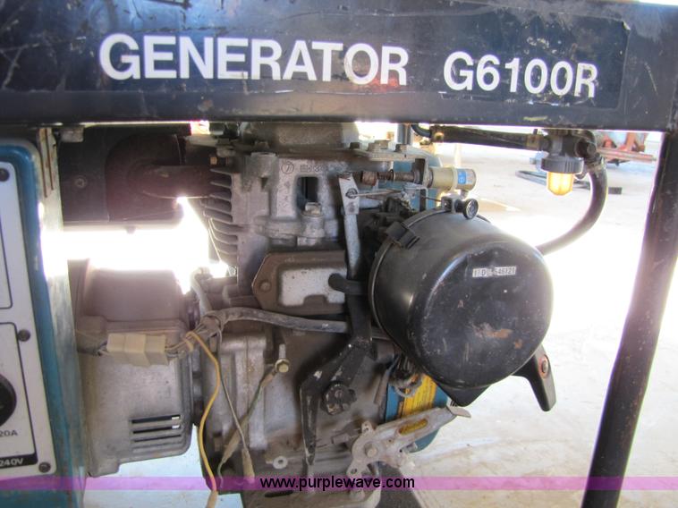Makita G6100R generator in Tonganoxie, KS Item 5565 sold Purple Wave