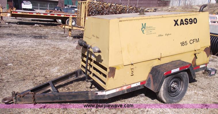 image for item 5590 1991 Atlas Copco air compressor
