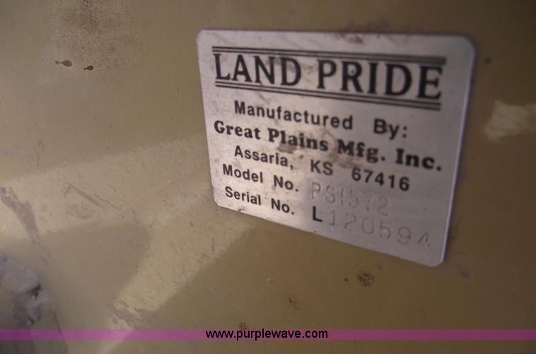 image for item 5597 Land Pride 72" three point seeder