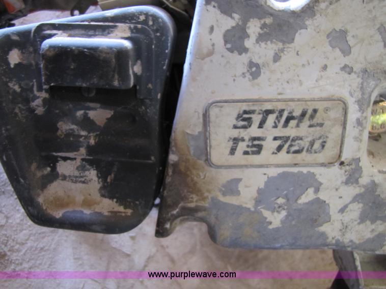 image for item 8595 Stihl TS760 concrete saw, parts only
