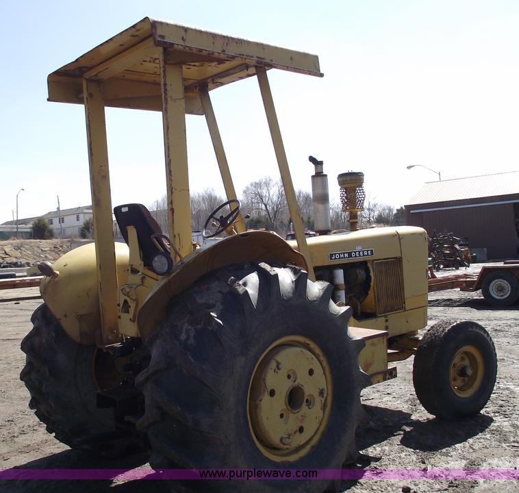 image for item 9562 John Deere 648 tractor with canopy