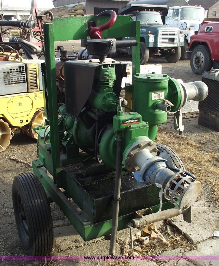image for item 9566 Godwin towable four inch trash pump