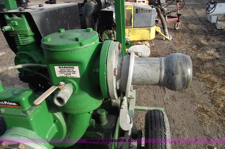 image for item 9566 Godwin towable four inch trash pump