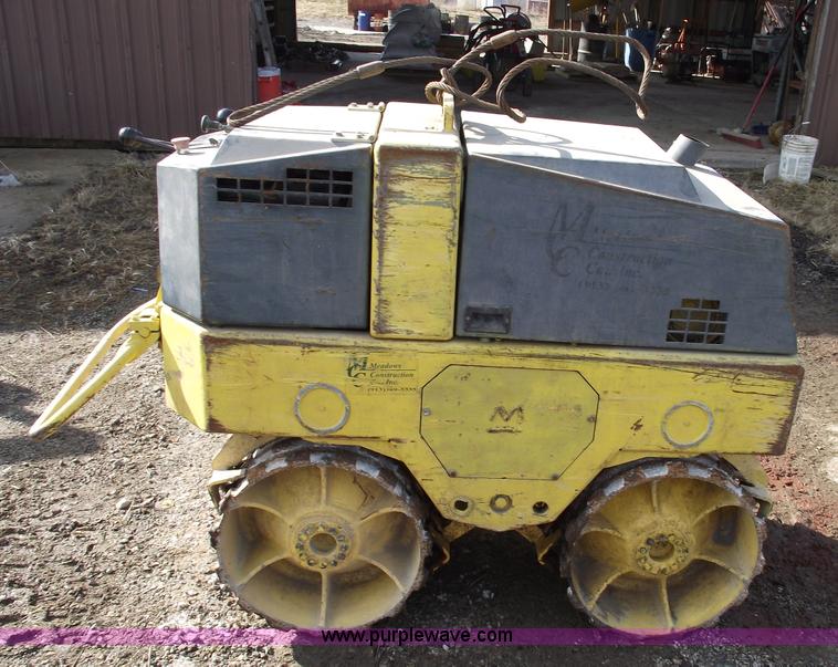 image for item 9567 Bomag GW65T walk behind compactor