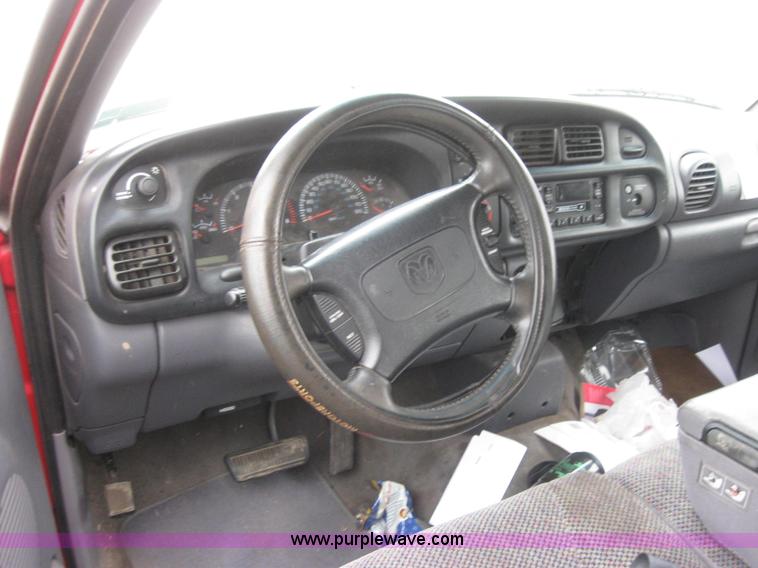 image for item 2337 1998 Dodge Ram 1500 Laramie SLT quad cab pickup truck