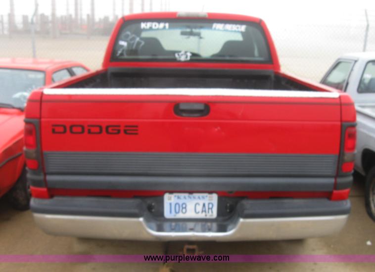 image for item 2337 1998 Dodge Ram 1500 Laramie SLT quad cab pickup truck