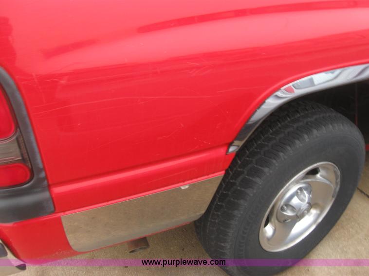 image for item 2337 1998 Dodge Ram 1500 Laramie SLT quad cab pickup truck