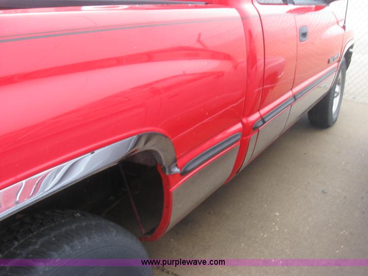 image for item 2337 1998 Dodge Ram 1500 Laramie SLT quad cab pickup truck