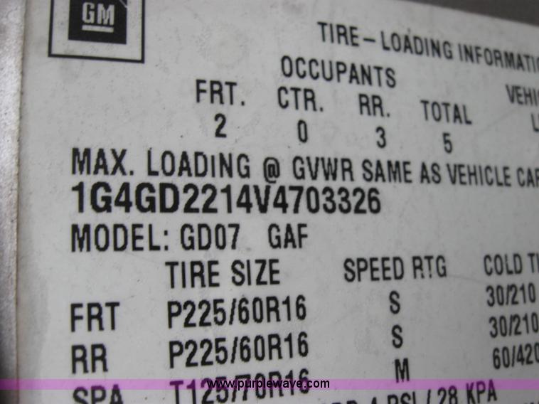 image for item 2340 1997 Buick Riviera