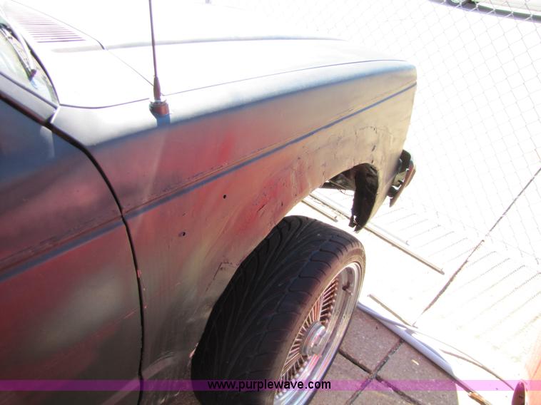 image for item 8547 1984 Chevrolet S10 extended cab pickup truck