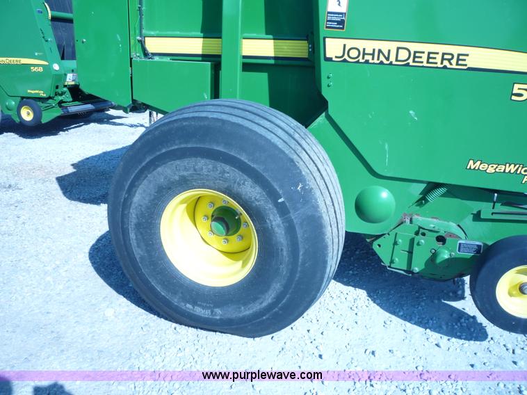 image for item 2952 2007 John Deere 568 round baler