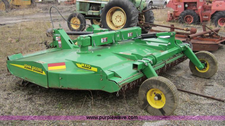 image for item 3803 John Deere MX10 rotary mower