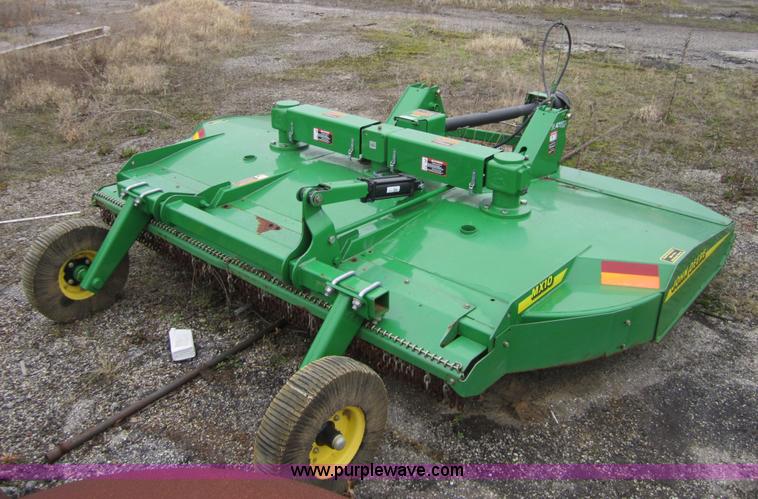 image for item 3803 John Deere MX10 rotary mower