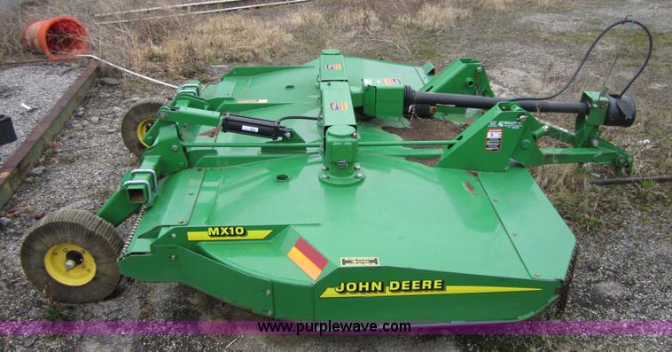image for item 3803 John Deere MX10 rotary mower