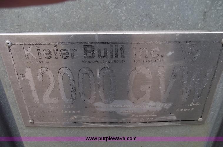 image for item 5429 1987 Kiefer Built 29' stock trailer