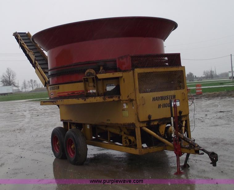 image for item 5431 HayBuster H1100 Big Bite hay bale grinder