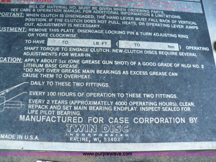 image for item 6032 Case IH 6831TA diesel engine power unit