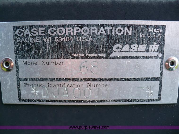 image for item 6037 Case IH 6831TA diesel engine power unit