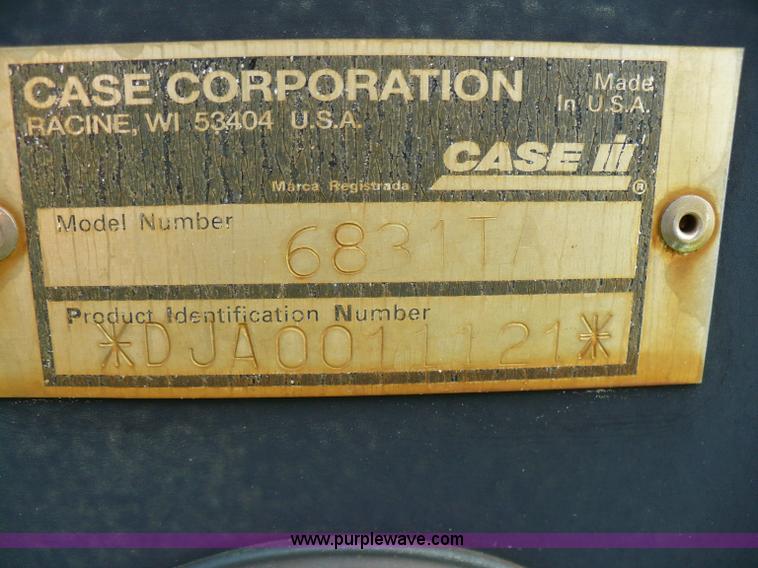 image for item 6038 Case IH 6831TA diesel engine power unit