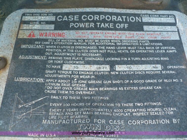 image for item 6041 Case IH 6831TA diesel engine power unit