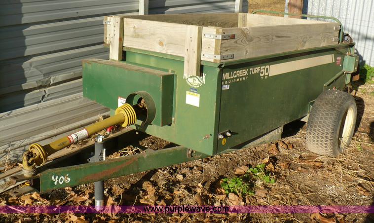 image for item 6078 Millcreek Turf 50TD manure spreader