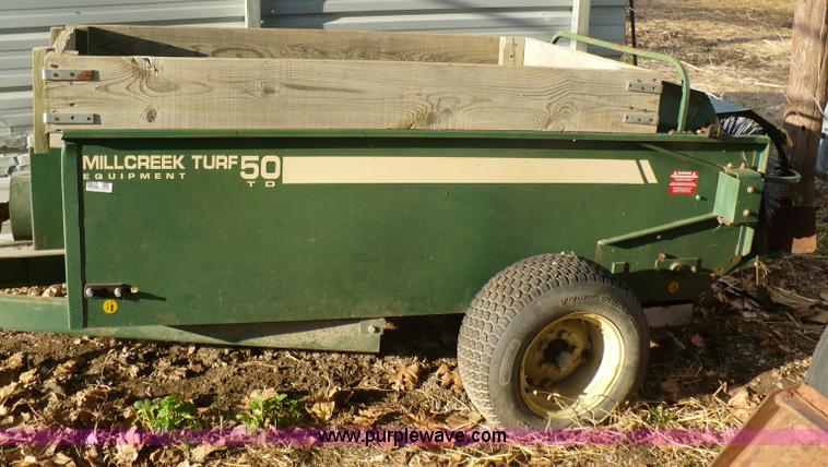 image for item 6078 Millcreek Turf 50TD manure spreader