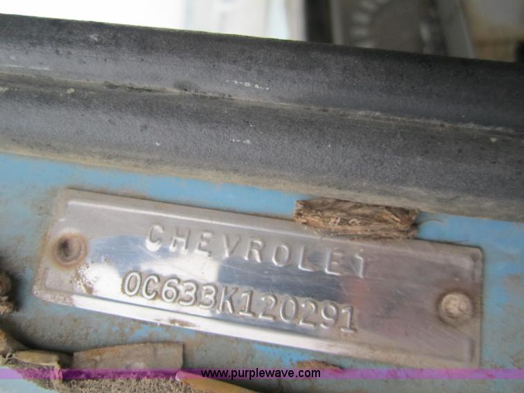 image for item 6342 1960 Chevrolet 60 Viking flatbed truck