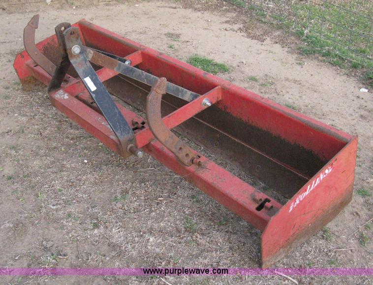 Erollinse three point box blade in Peck, KS Item 8116 sold Purple Wave