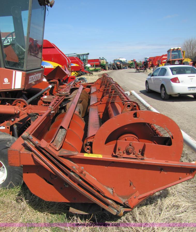 image for item 8744 Hesston 6455 self propelled swather