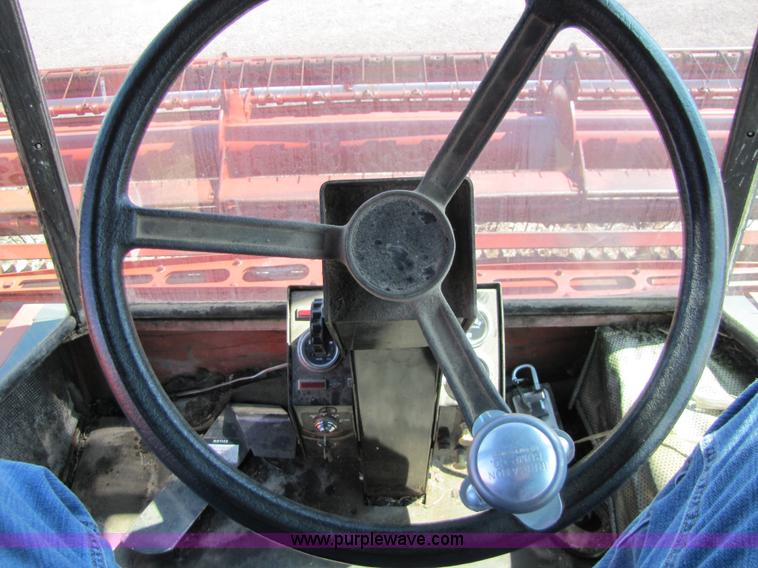 image for item 8744 Hesston 6455 self propelled swather