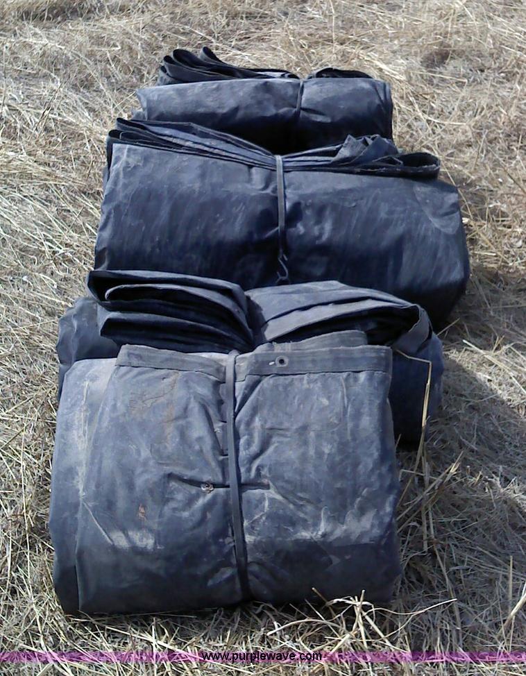 image for item 1951 (5) flatbed load tarps