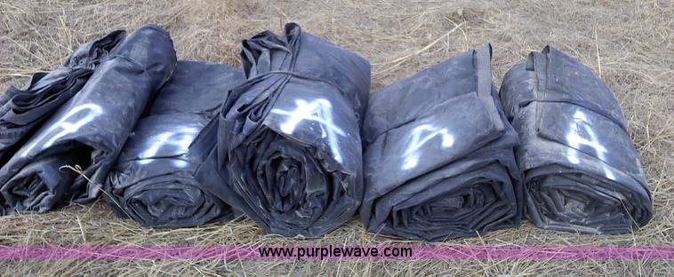 image for item 1951 (5) flatbed load tarps