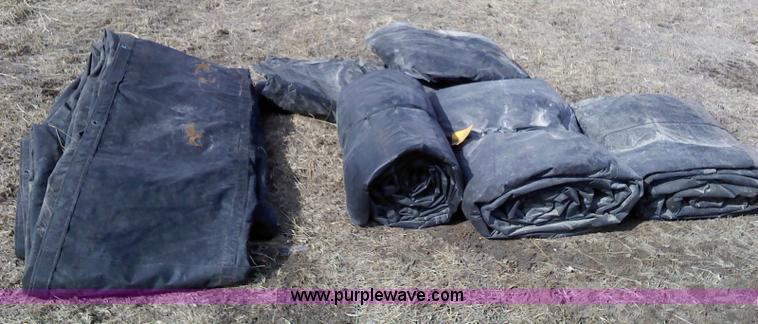 image for item 1952 (5) flatbed load tarps