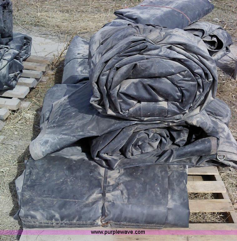 image for item 1953 (5) flatbed load tarps