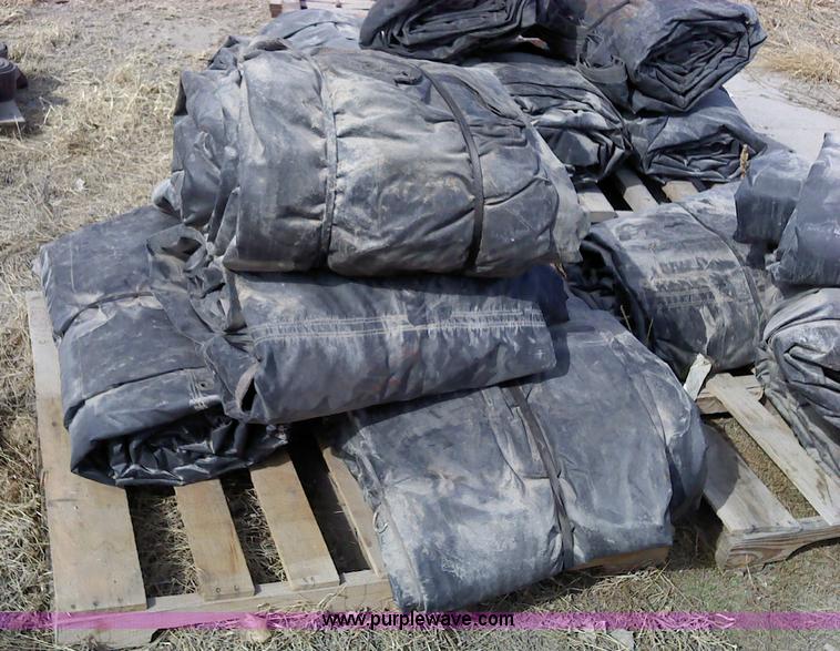 image for item 1953 (5) flatbed load tarps