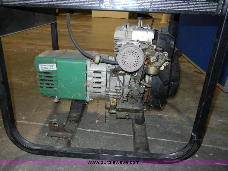 image for item 2288 Coleman Powermate 5000 portable generator