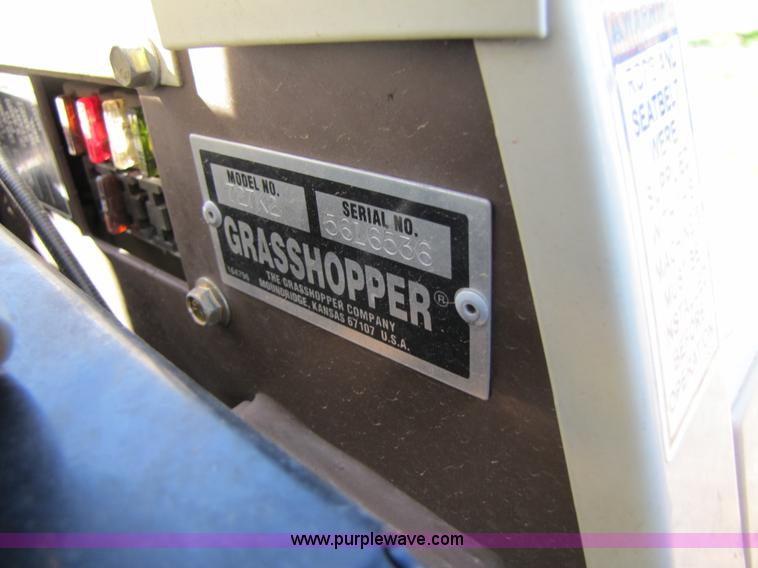 image for item 3539 2006 Grasshopper 727K zero turn 61" riding mower