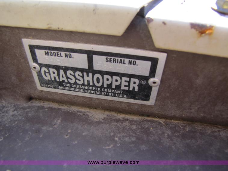 image for item 3539 2006 Grasshopper 727K zero turn 61" riding mower