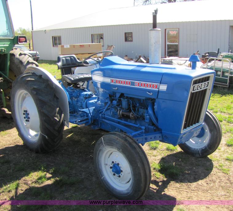 image for item 3540 1972 Ford 3000 tractor