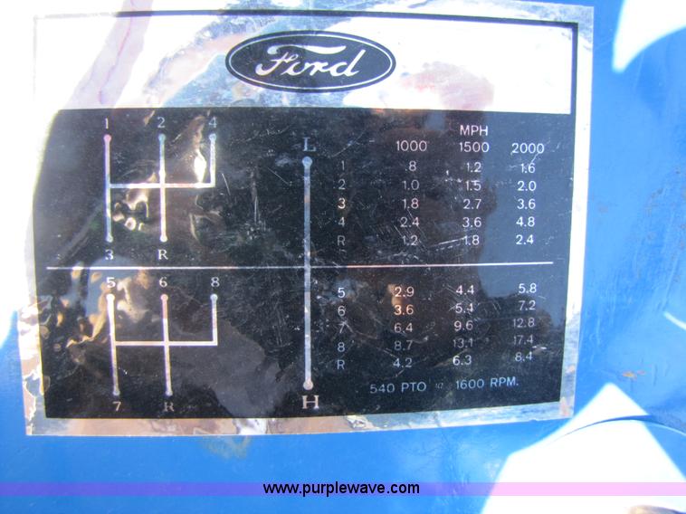 image for item 3540 1972 Ford 3000 tractor