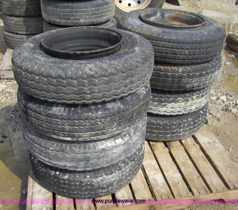 image for item 3821 (15) Mobile home 8-14.5 tires with rims